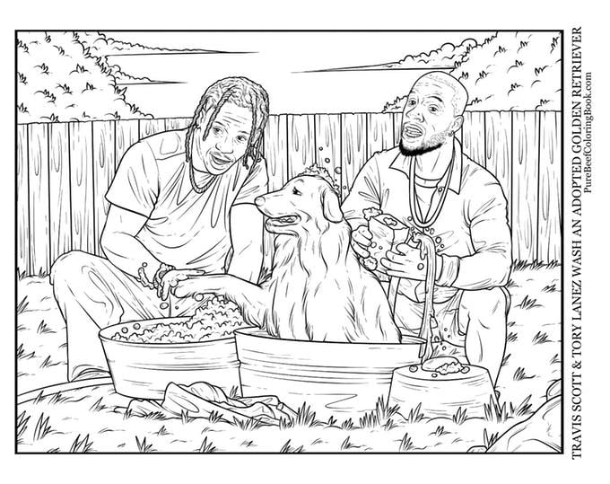 Pure beef a wholesome rap coloring book grape minds