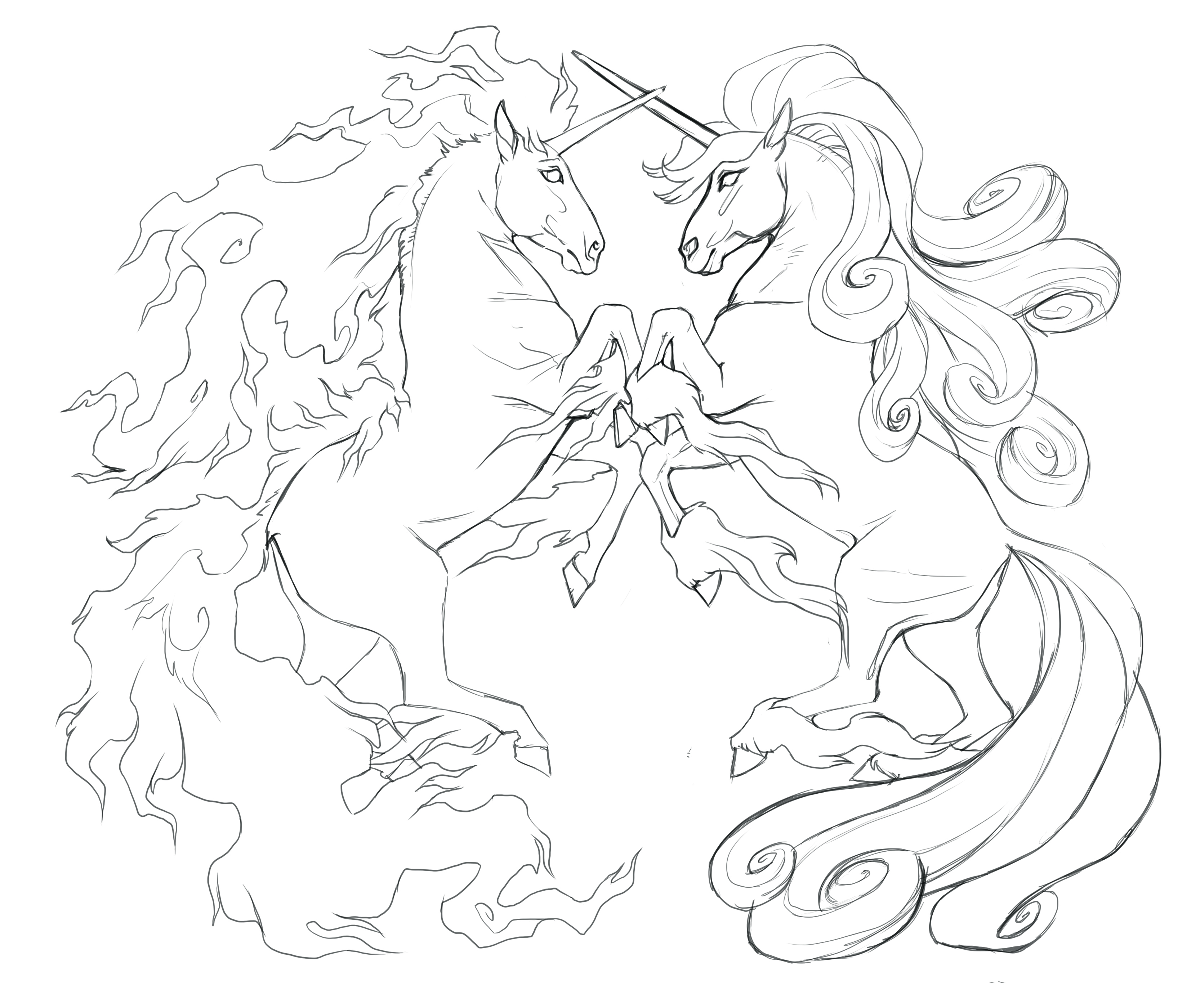 Sushi on x ing out of my pokemon induced isolation to draw ponies rapidash httpstcodbjorfpi x