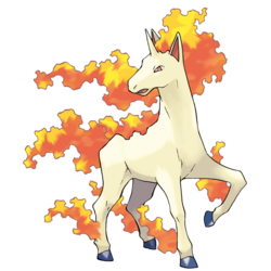 Rapidash pokãmon