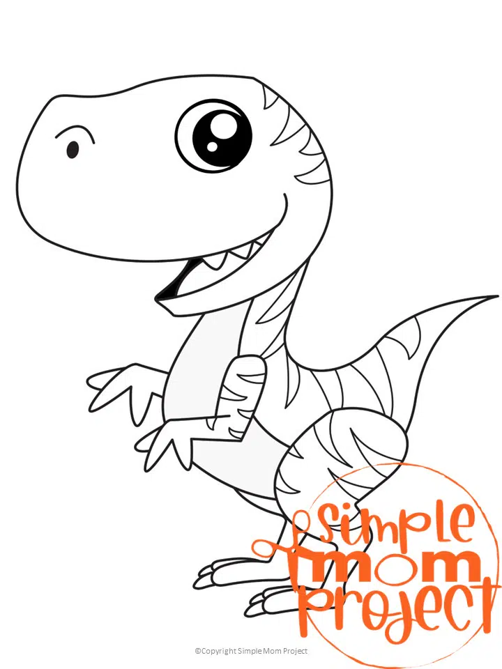 Free printable raptor template â simple mom project