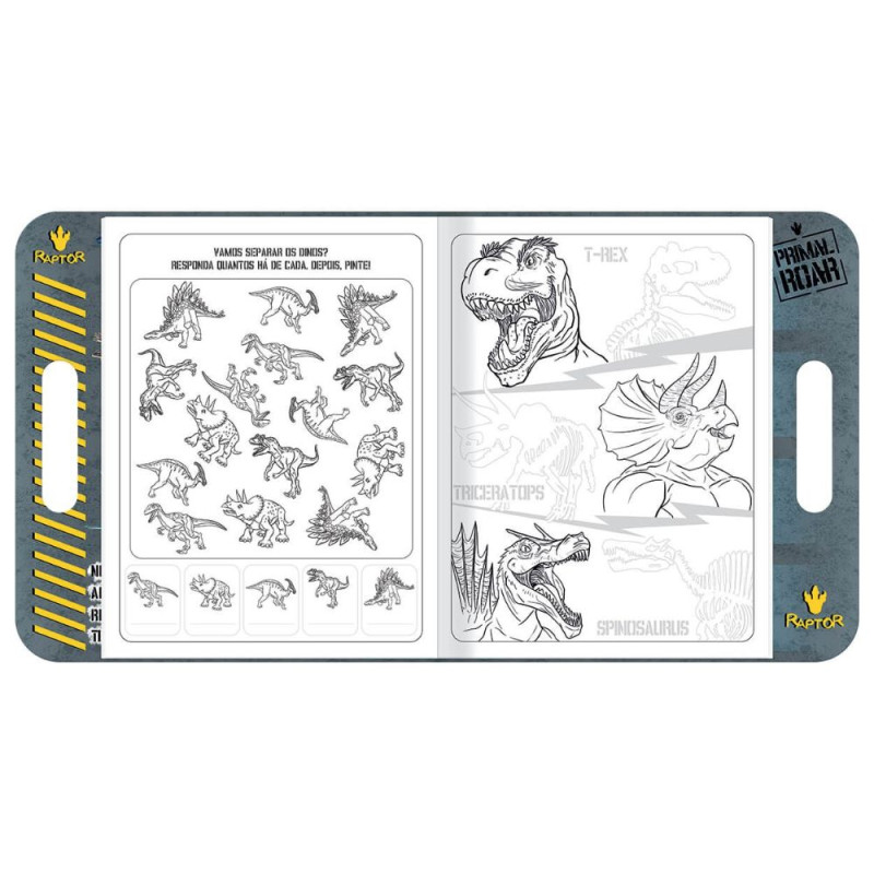 Caderno para colorir pintar