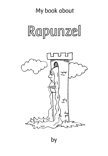 Rapunzel fairy tale activity pack