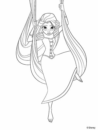 Updated free tangled coloring pages