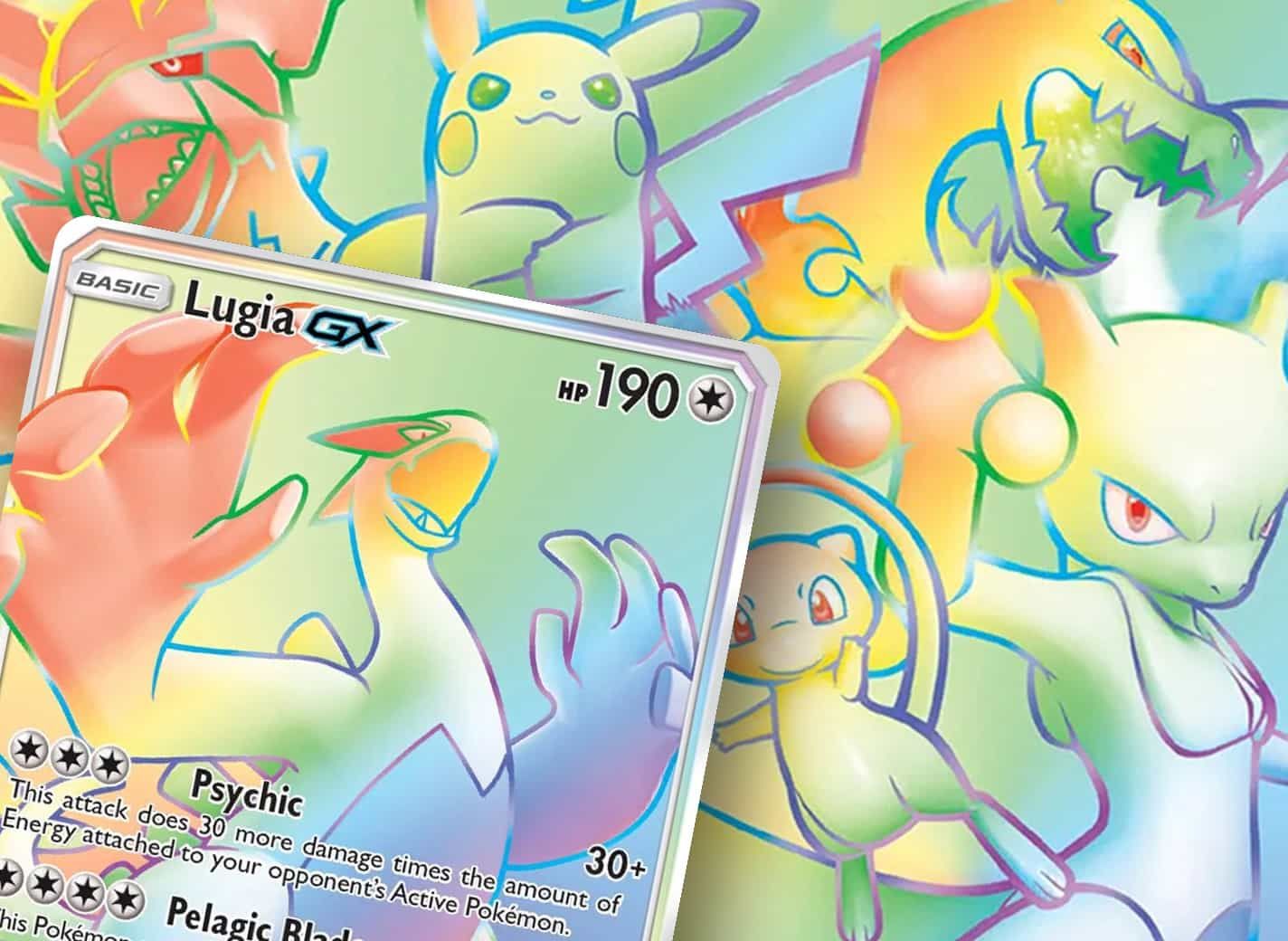 The most expensive rainbow pokãmon cards