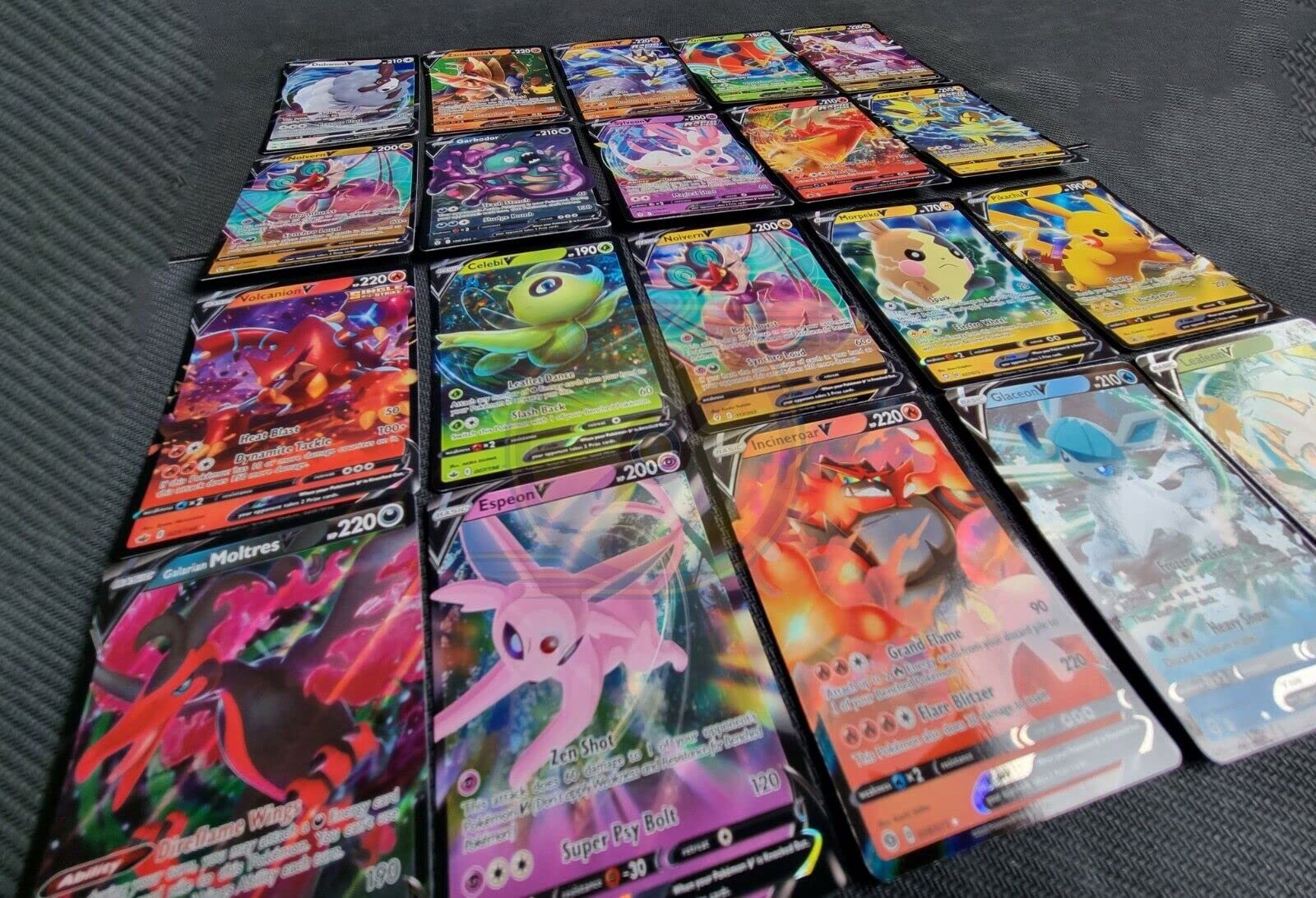 Pokemon tcg card lot rare unc holo guaranteed ex mega or full art toys games