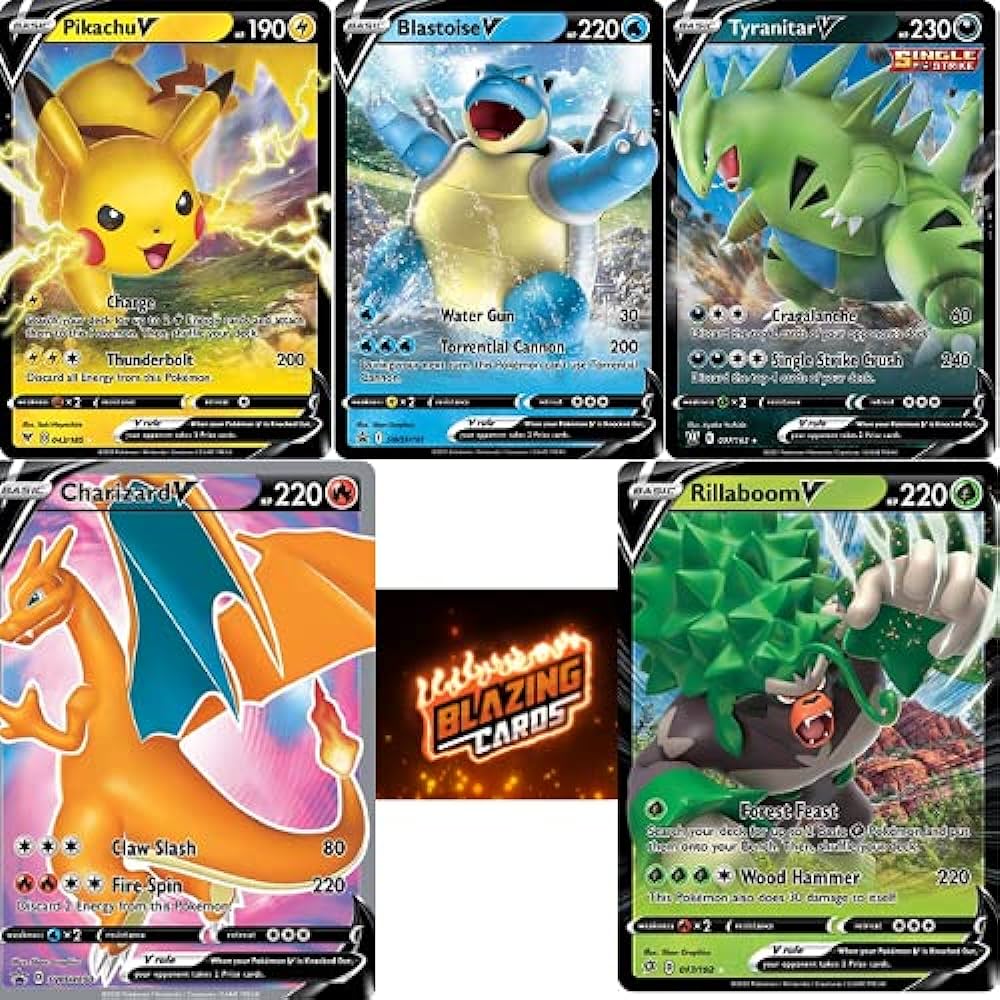 Pokemon v cards