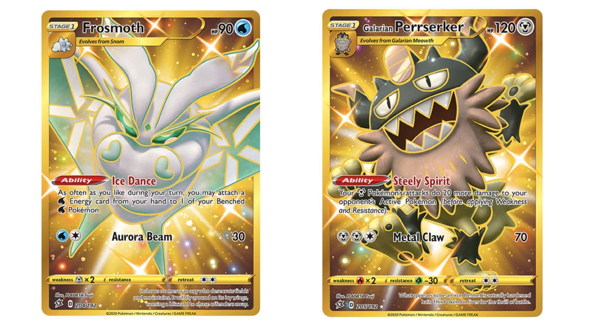 Secret rare gold pokãmon cards of pokãmon tcg rebel clash part