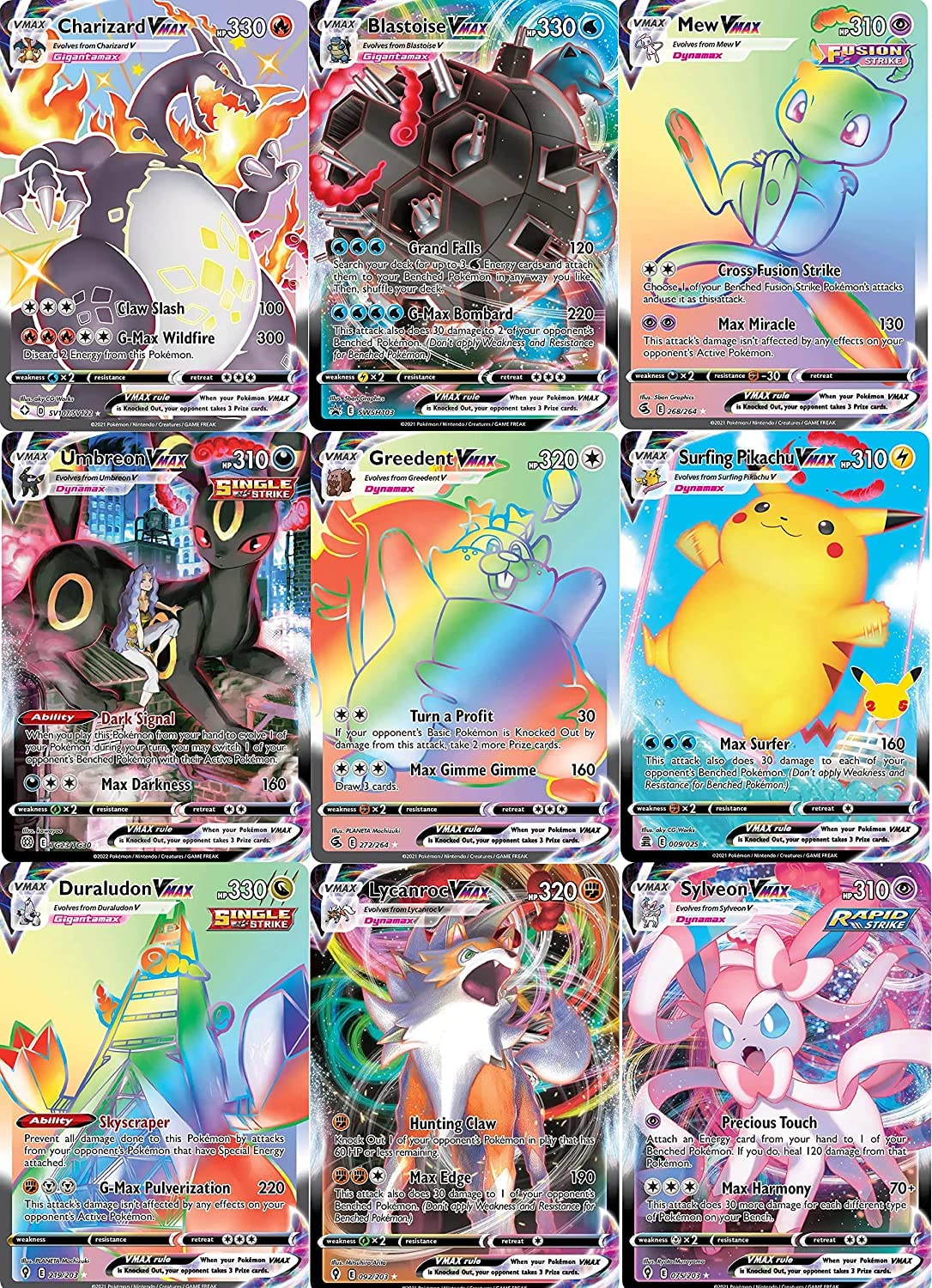 Pokãmon card vmax bundle