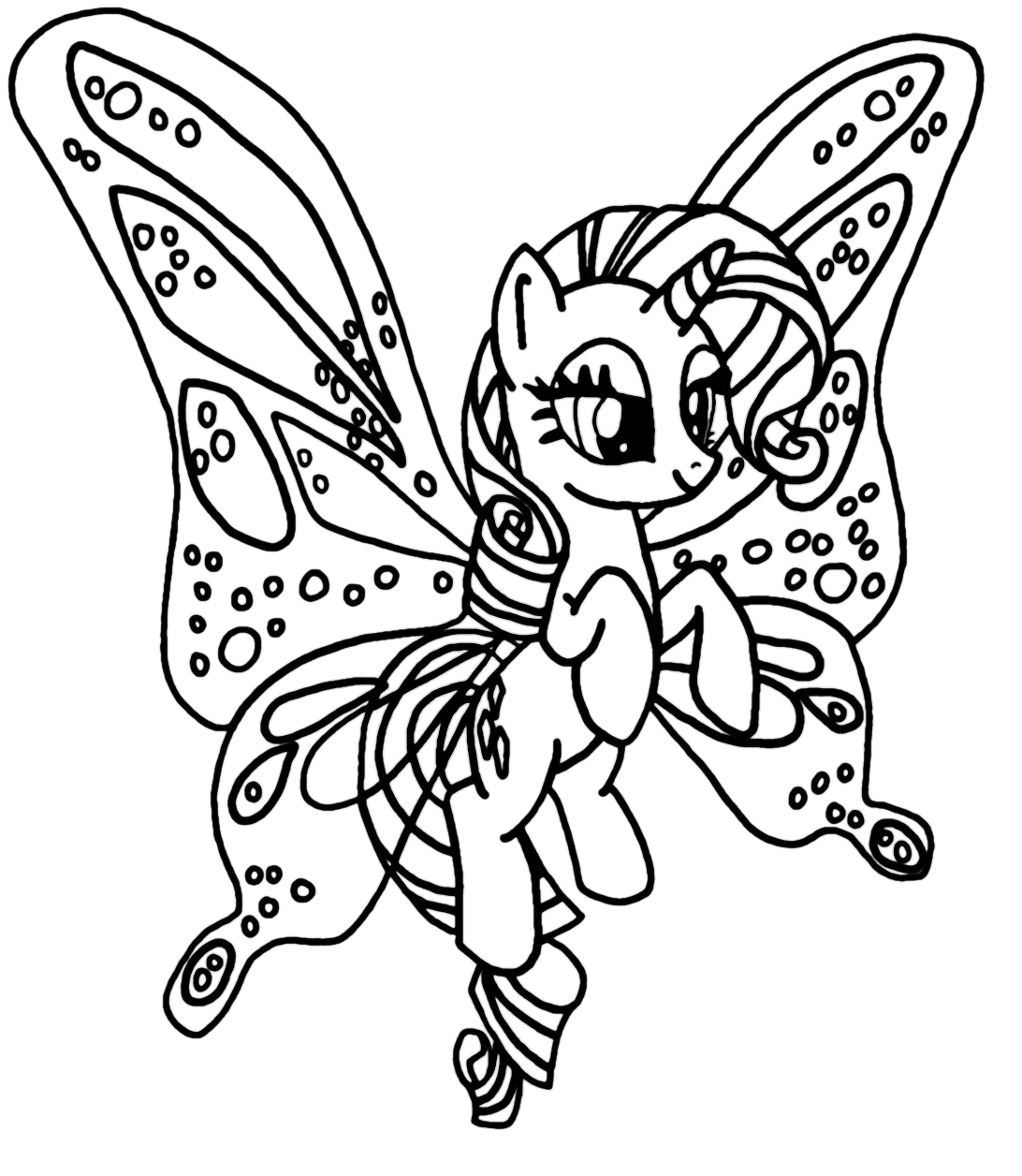 Rarity coloring pages