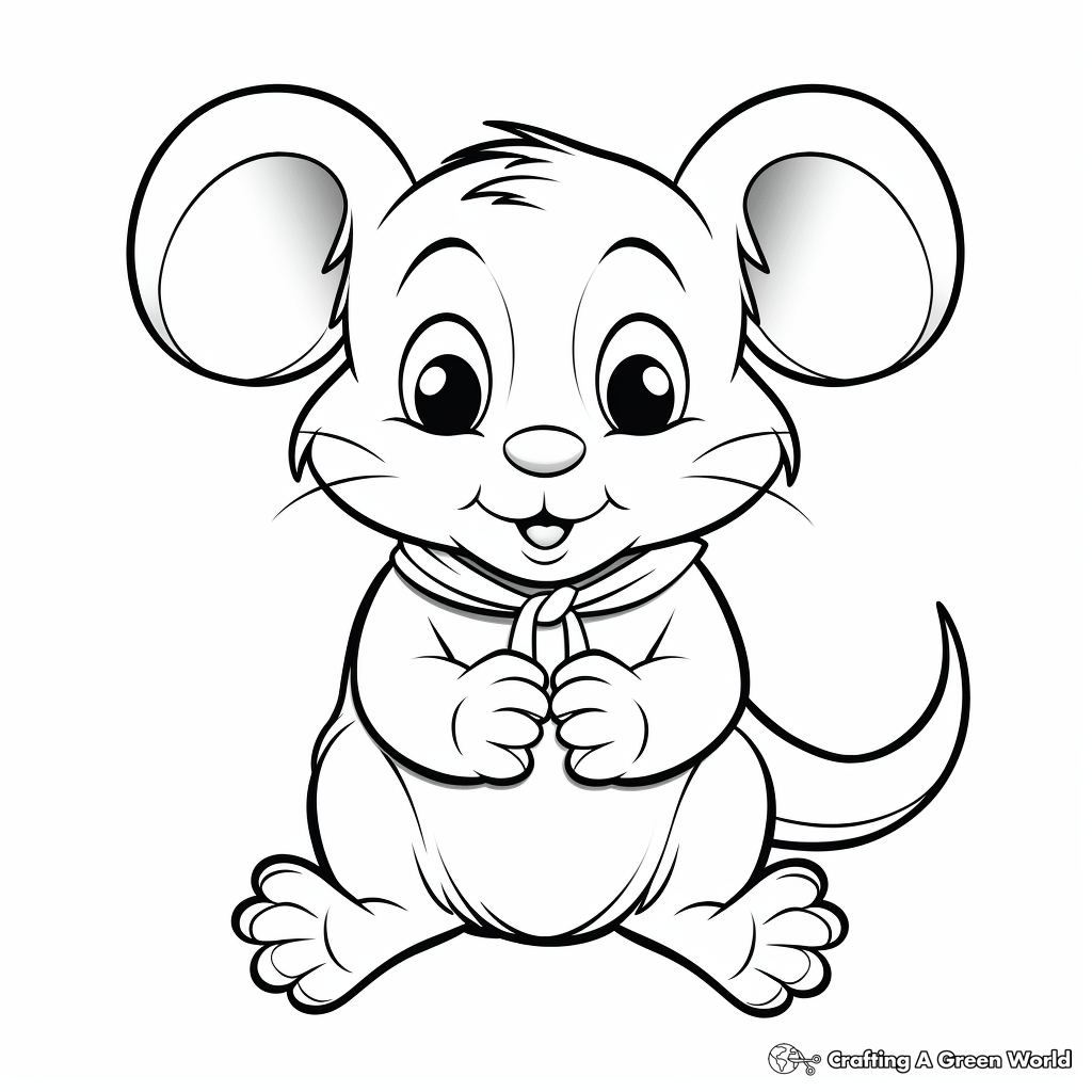 Rat coloring pages