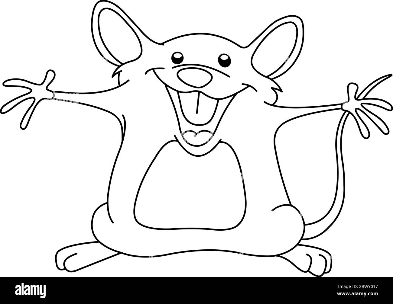 Rat teeth stock vector images