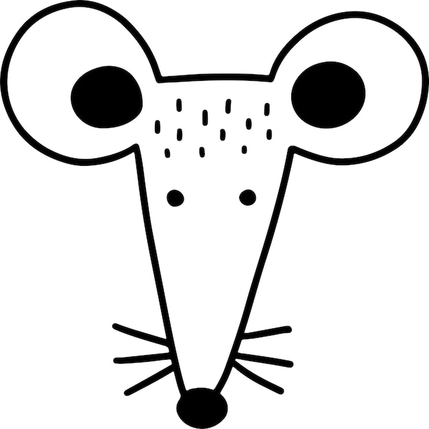 Premium vector hand drawn kawaii coloring book illustration
