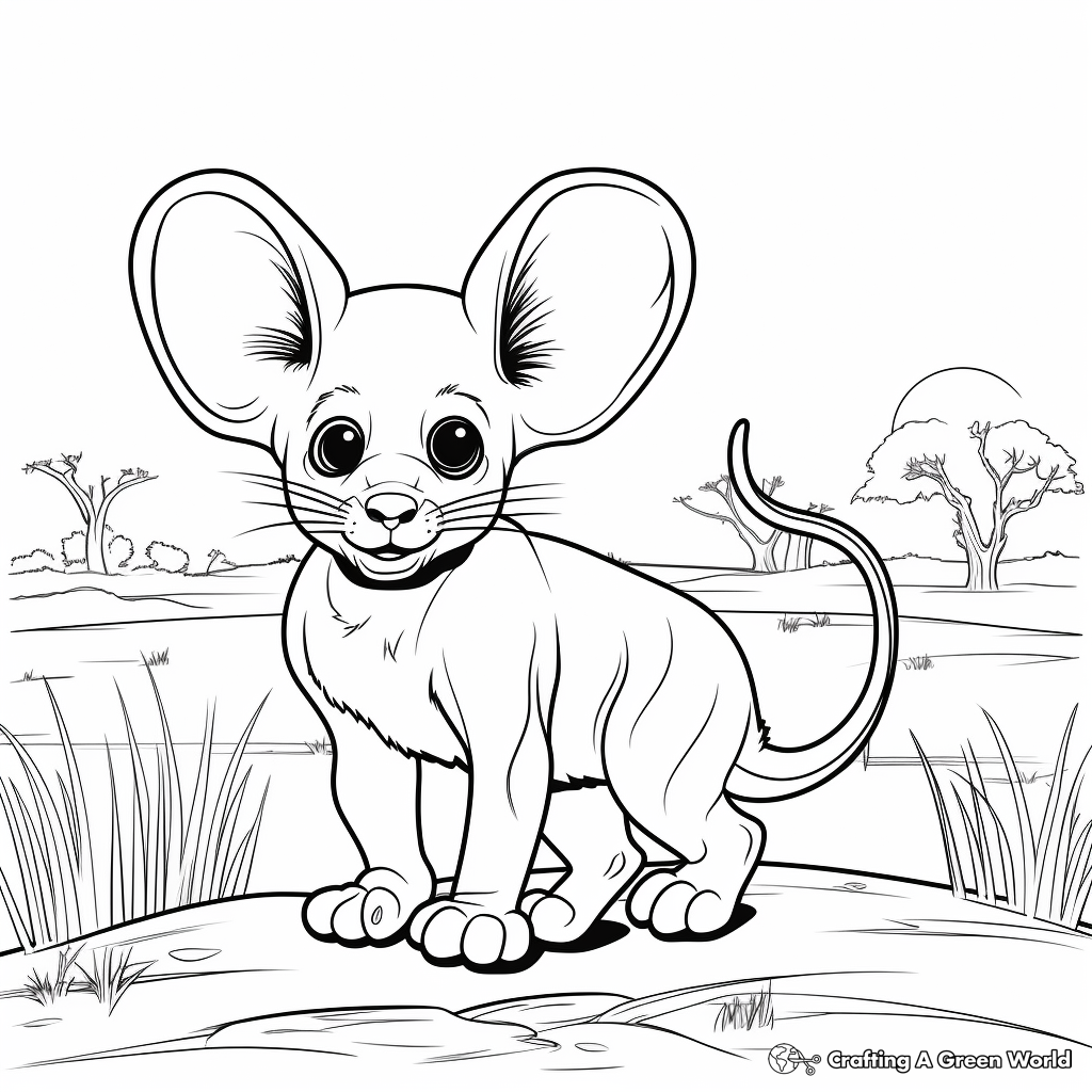 Mouse coloring pages