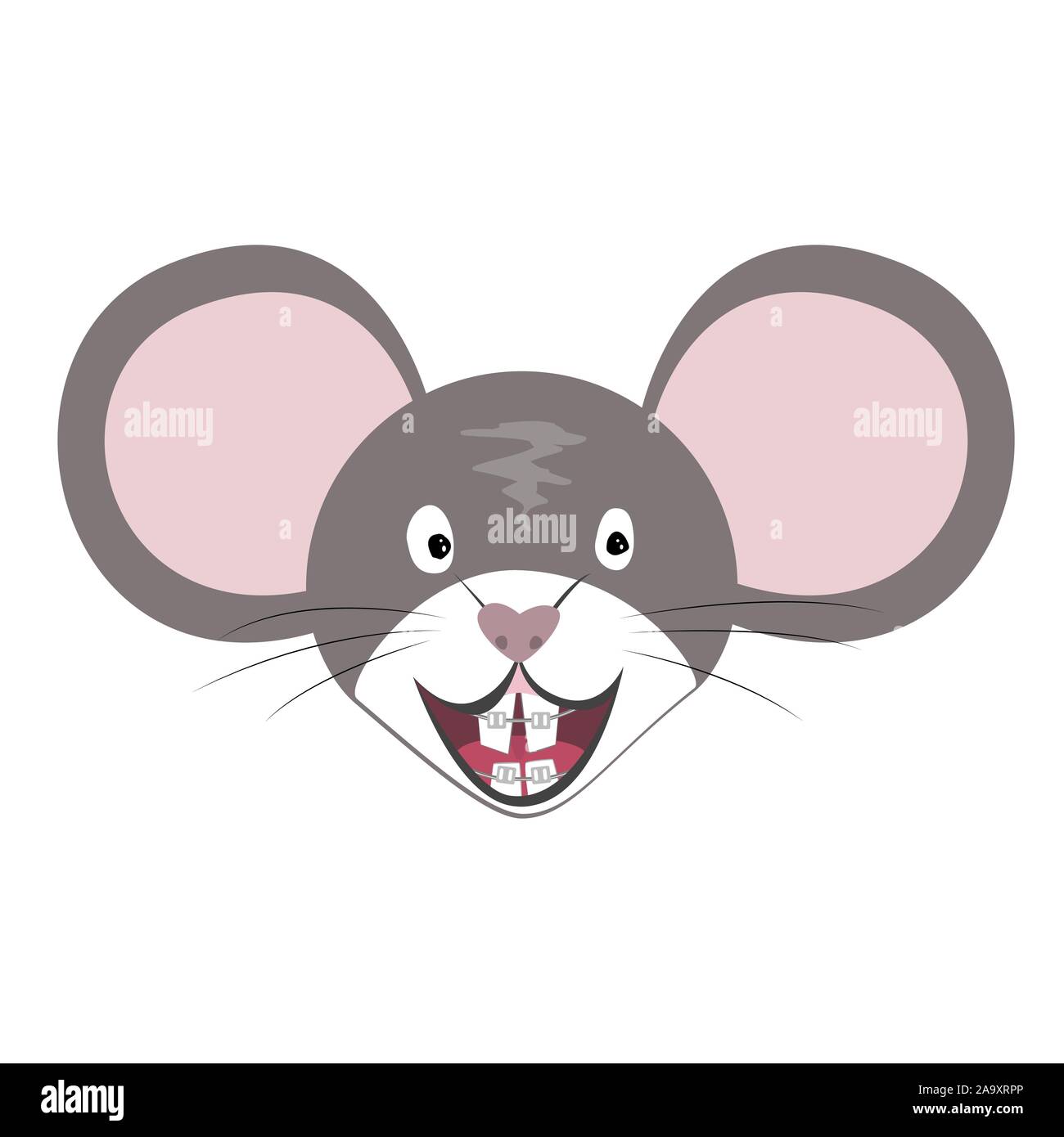 Rat teeth stock vector images