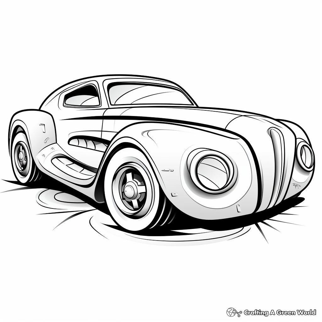 Car coloring pages
