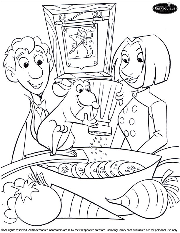 Coloring sheet for kids