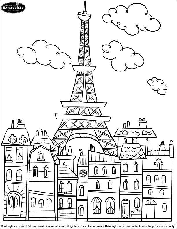 Printable coloring page
