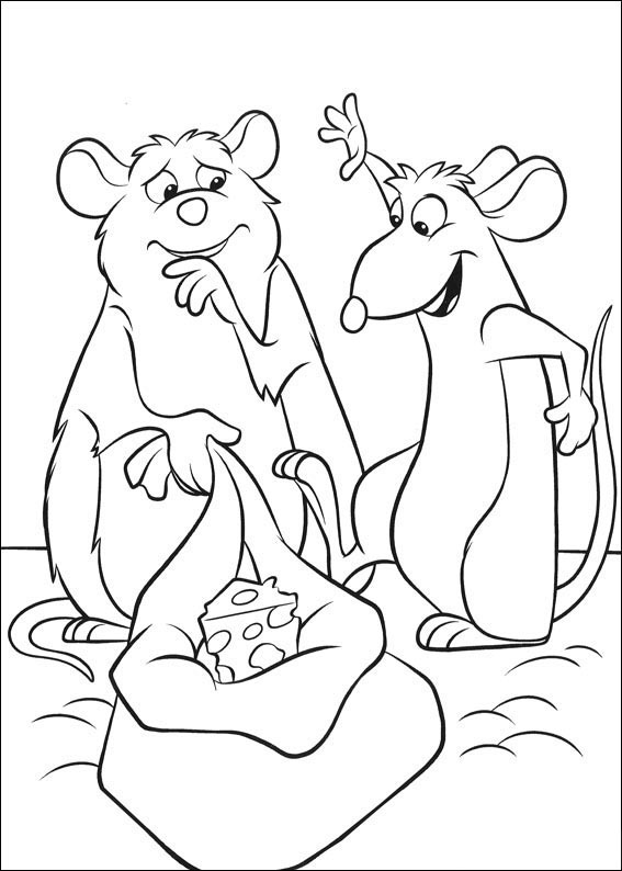 Best ratatouille coloring pages for kids