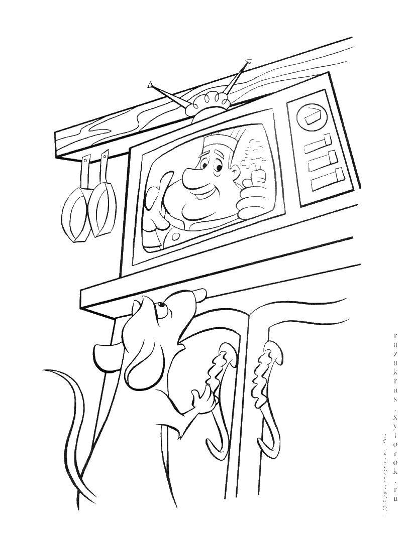 Online coloring pages coloring page ratatouille ratatouille download print coloring page