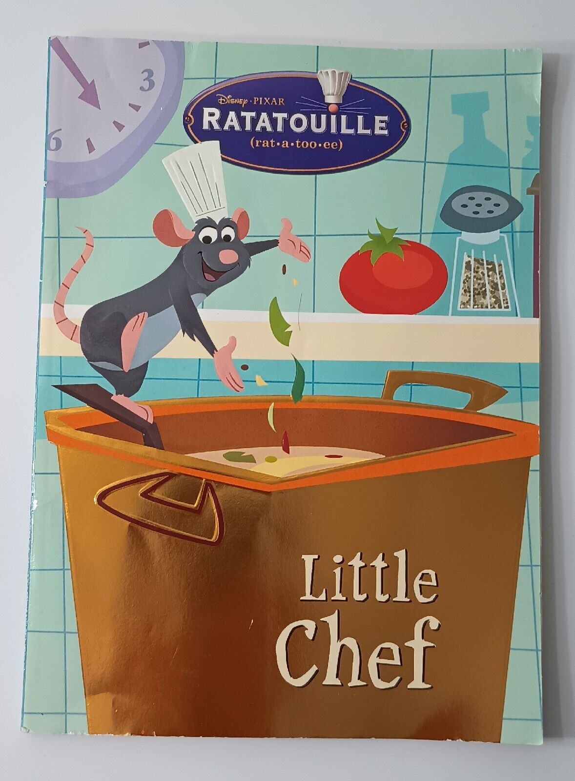 Ratatouille golden books disney little chef coloring book preowned see descript