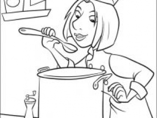 Best ratatouille coloring pages for kids