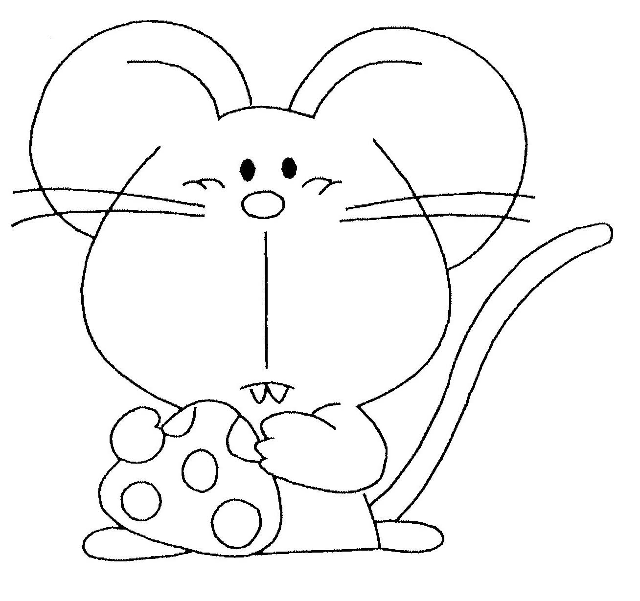 Coloring page mouse animals â printable coloring pages