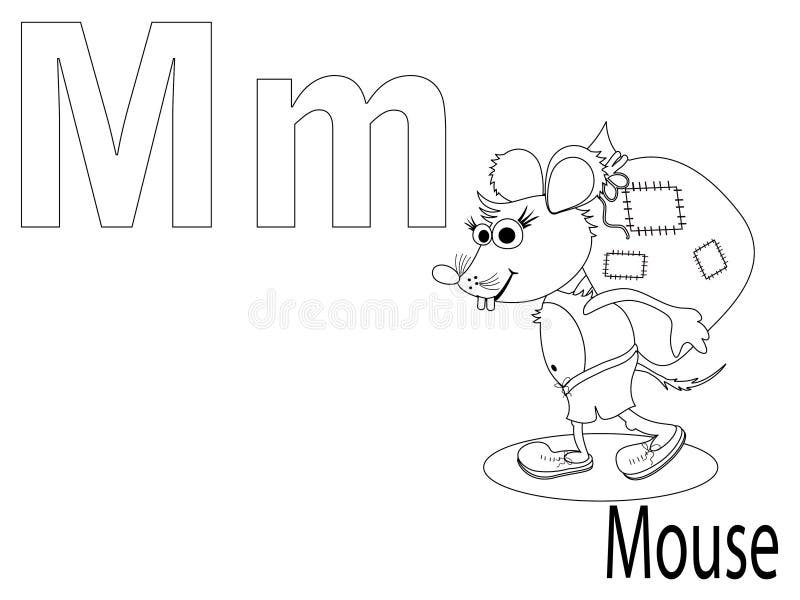 Mouse one coloring stock illustrations â mouse one coloring stock illustrations vectors clipart
