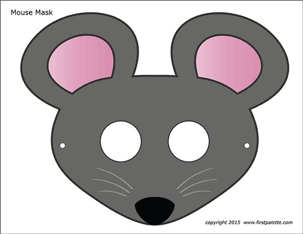 Mouse masks free printable templates coloring pages firstpalette mouse mask mask template printable mask template