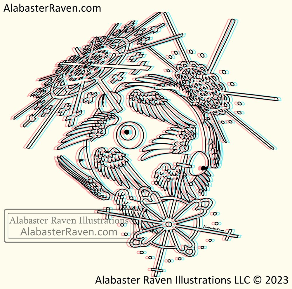 Gallery â alabaster raven illustrations