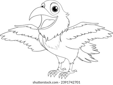 Joyful raven photos and images
