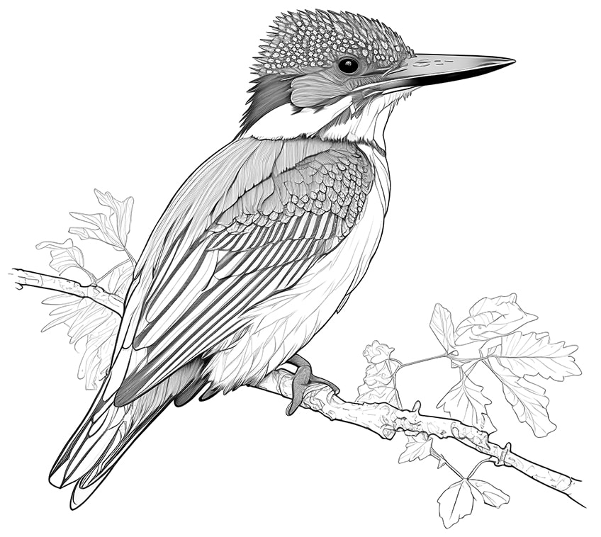 Bird coloring pages