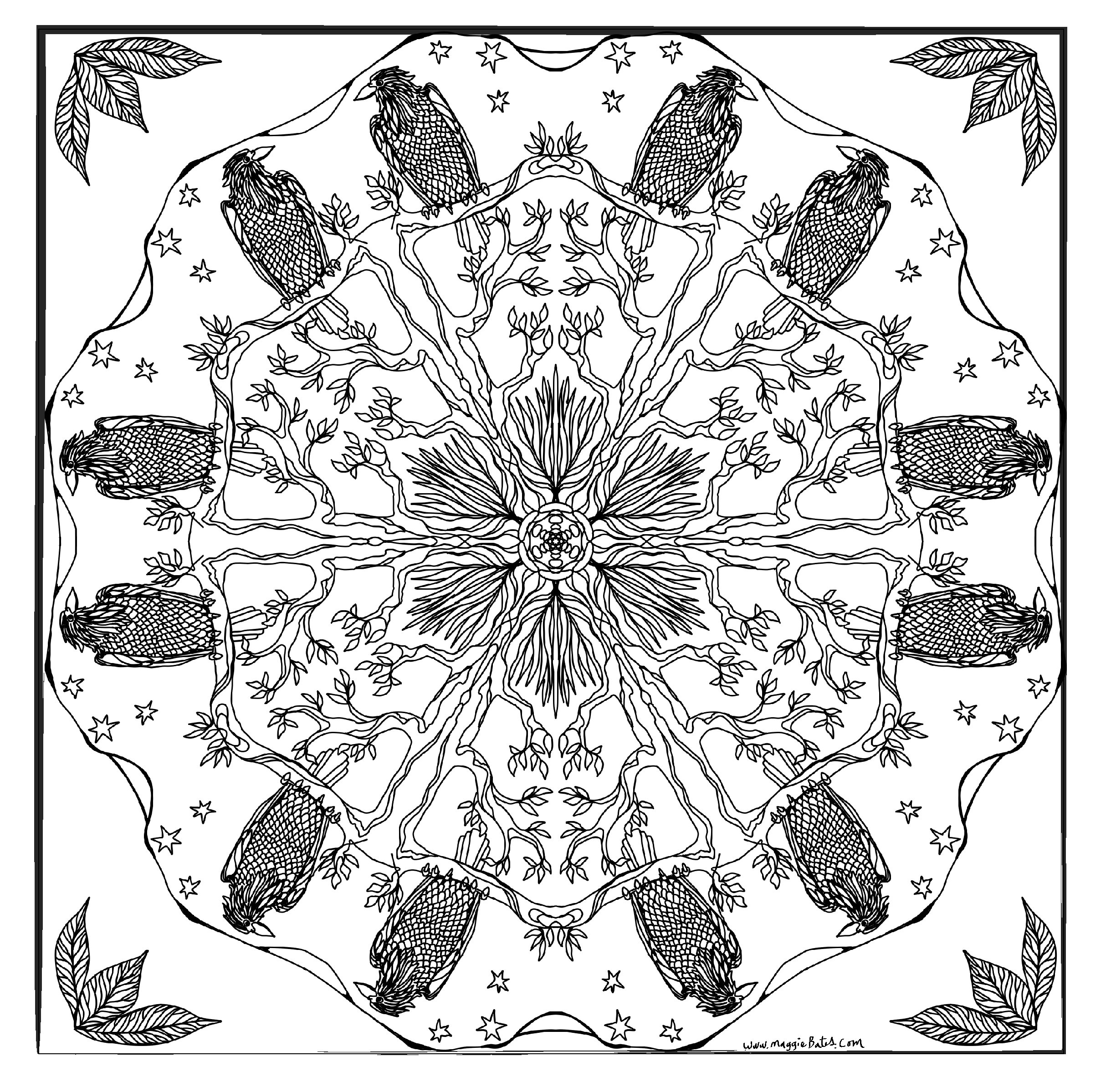 Free coloring pages â maggie bates