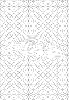Nfl baltimore ravens adult coloring booknfl adult coloring book purple white coloring pages buy online at best price in u
