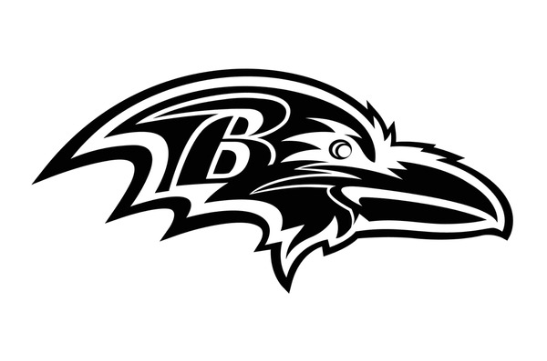 Baltimore ravens logo royalty