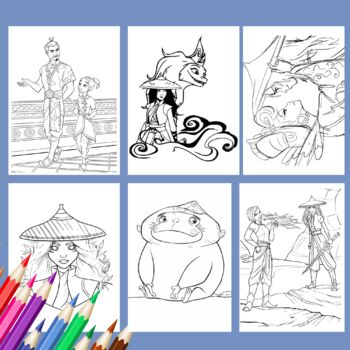 Raya and the last dragon coloring pages