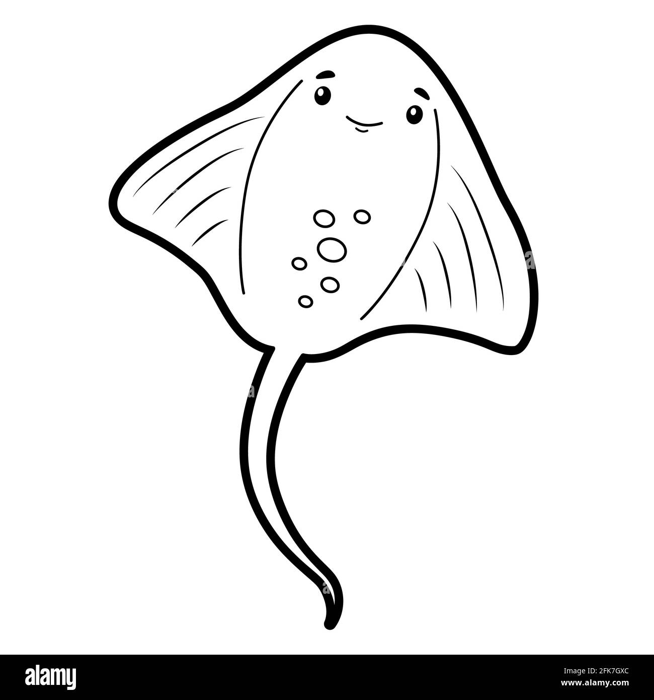 Fish coloring pages for kids hi