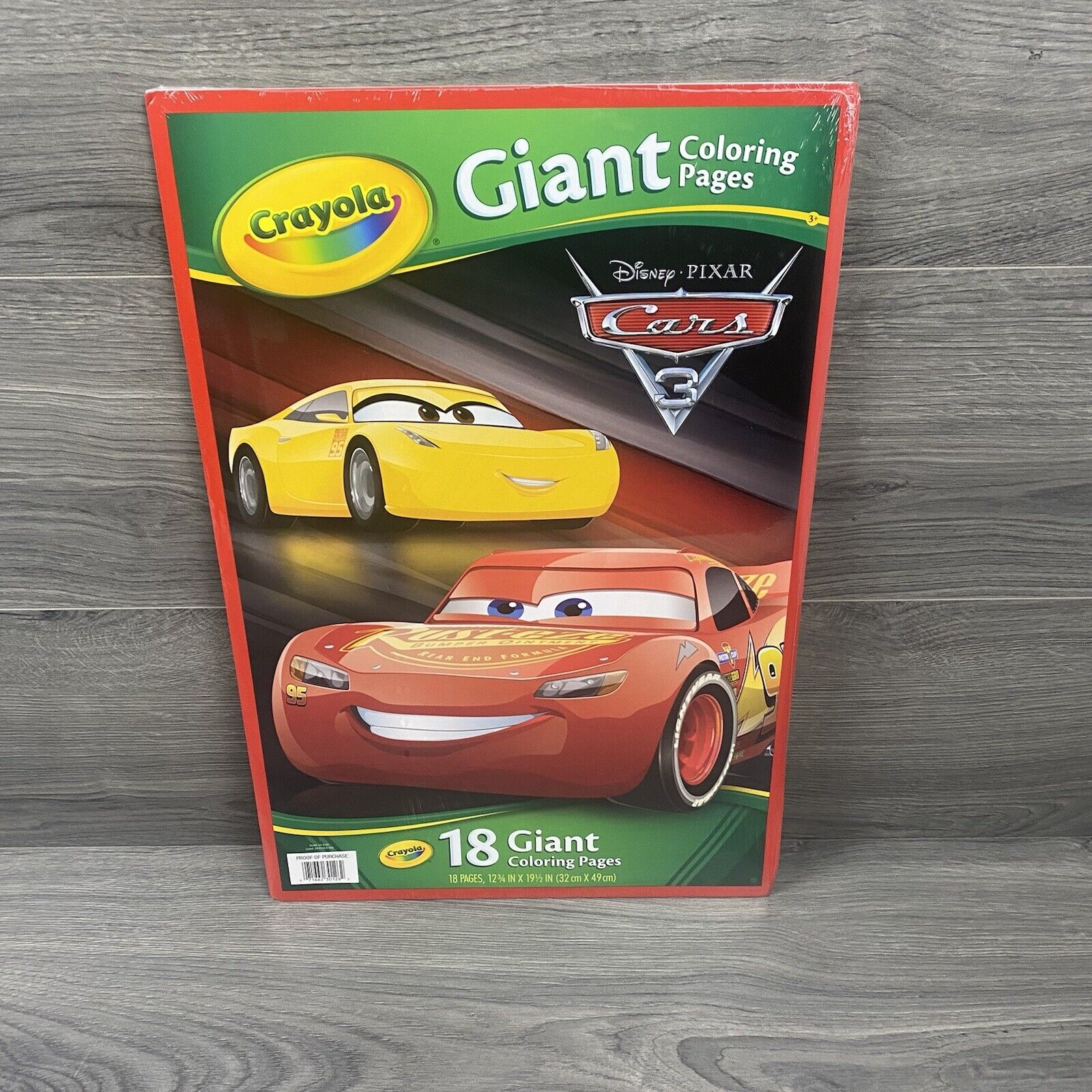 Disney pixar cars crayola giant coloring pages pgs book x poster sheets