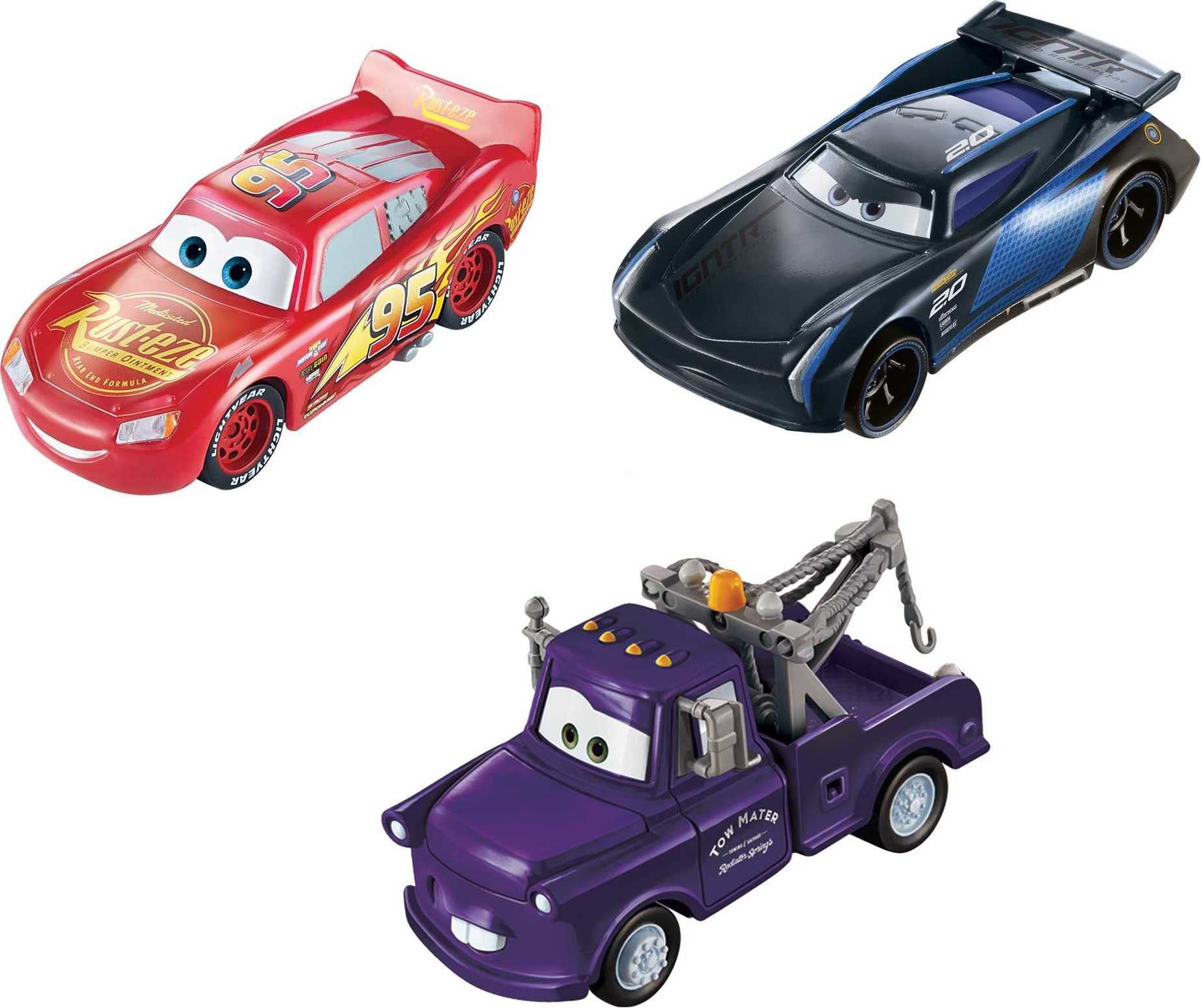 Disney pixar cars color changers lightning mcqueen mater jackson storm