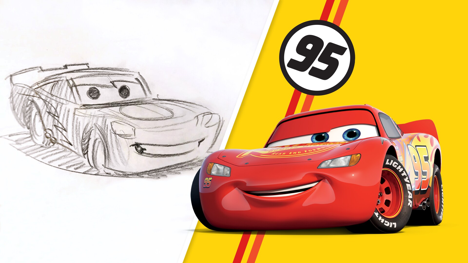 Learn to draw lightning mcqueen and mater from cars