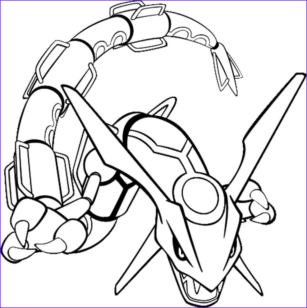 Pokemon coloring pages for kids pokemon rayquaza coloriage pokemon coloriage pokemon legendaire coloriage