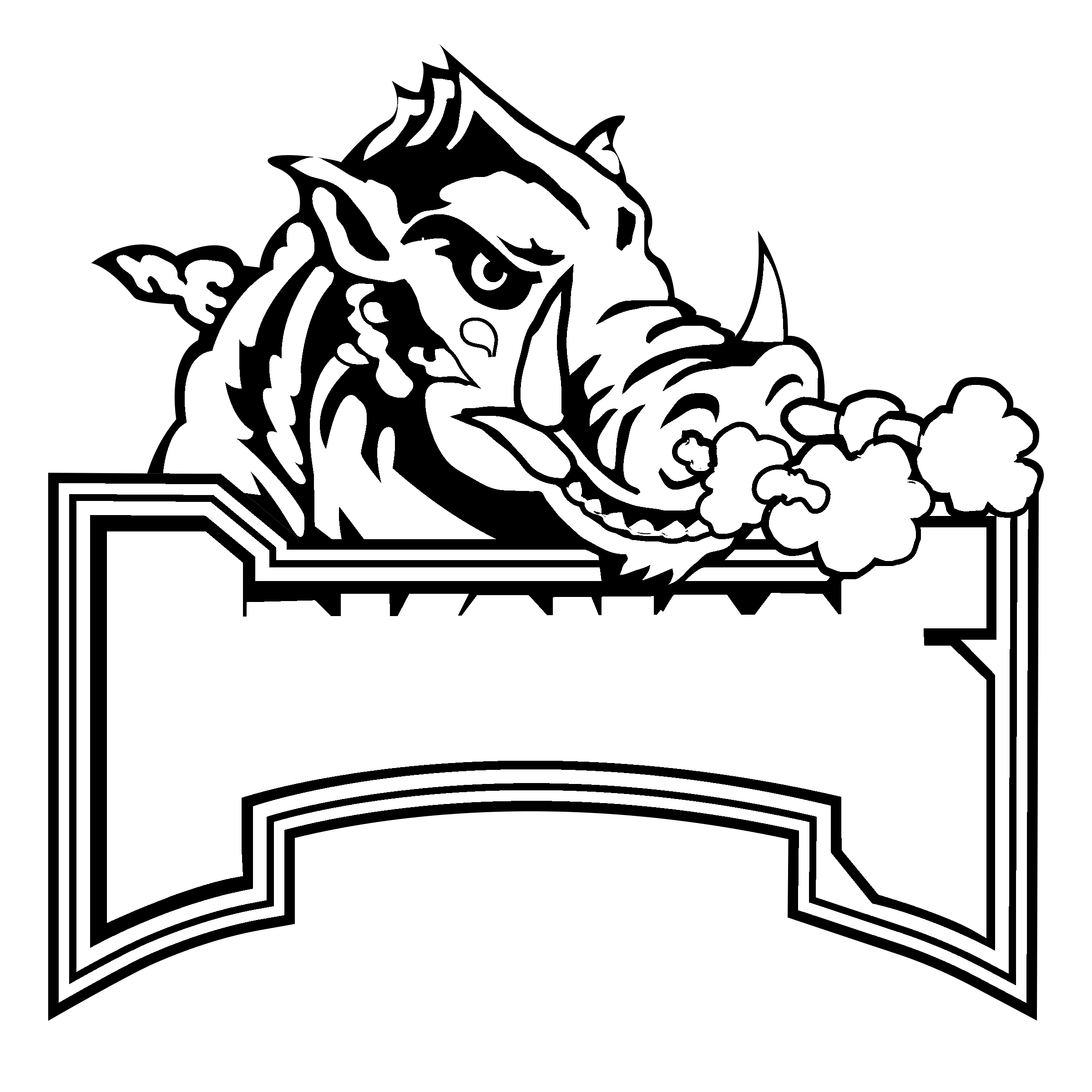Arkansas razorback logo png transparent svg vector