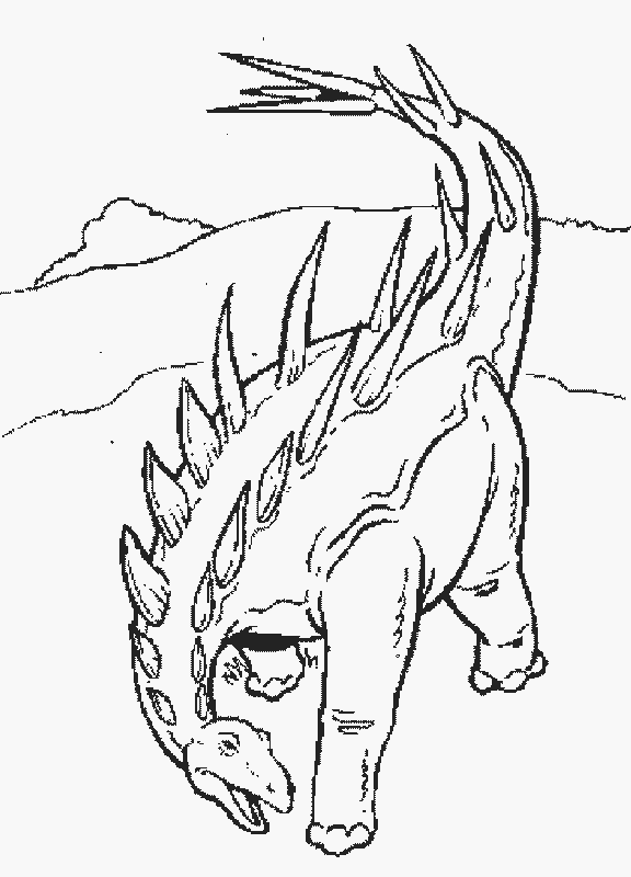 Best dinosaur coloring pages for kids