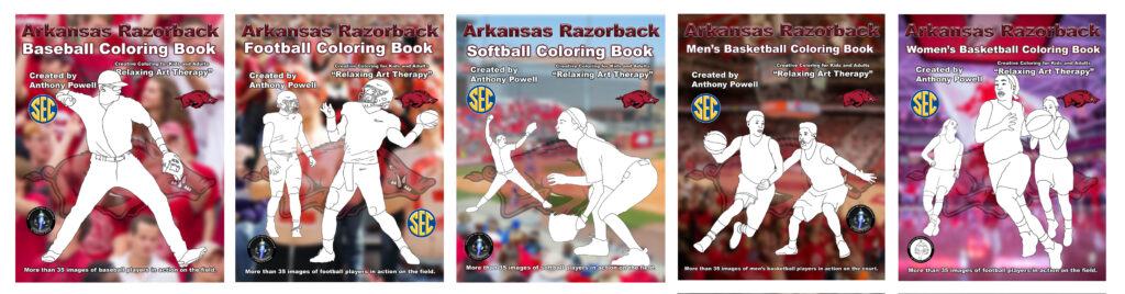 Collegiate coloring book collection â silhouette designs unlimited