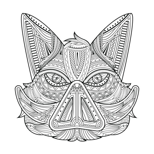 Razorback hogs drawing stock illustrations royalty