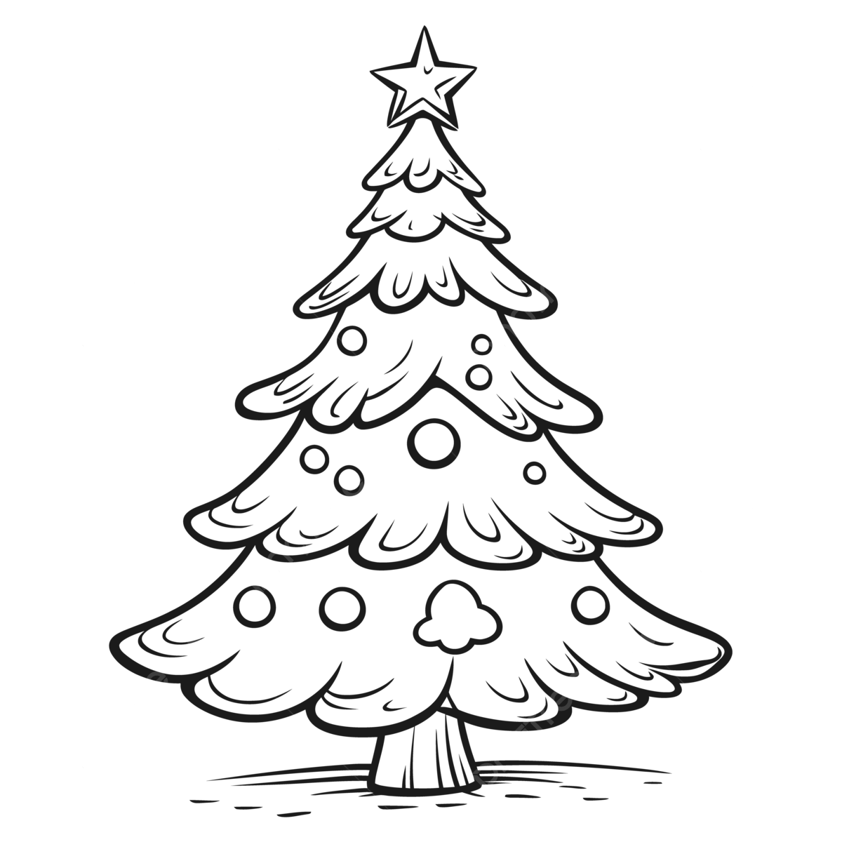 Dibujo de dibujo pãgina para colorear ãrbol navidad sobre fondo blanco vector png dibujos dibujo del arbol de navidad dibujo de navidad dibujo de arbol png y vector para dcargar gratis