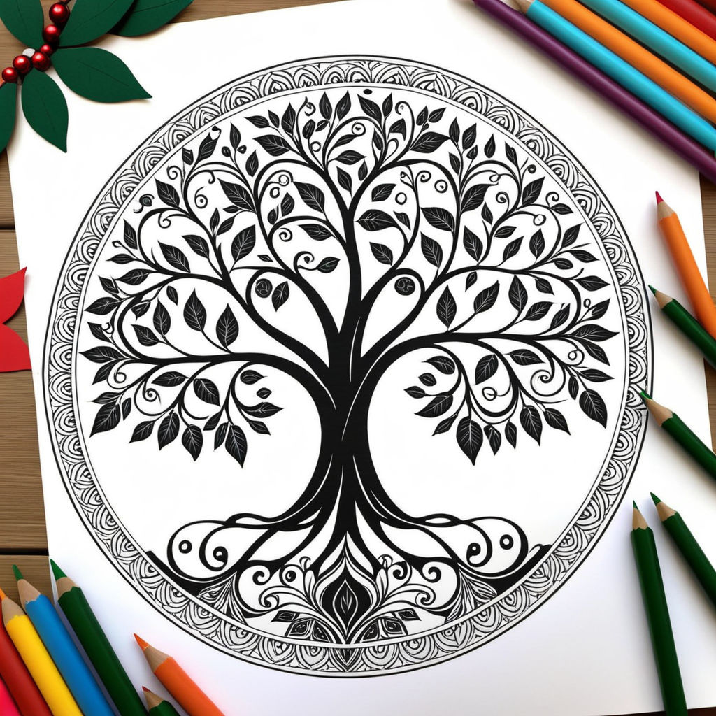 Page book coloring