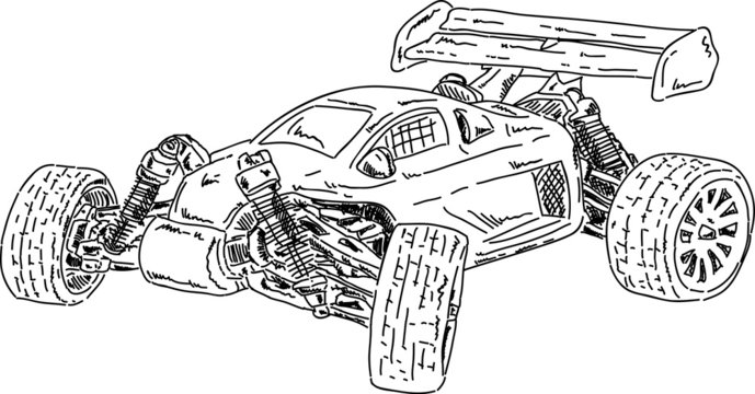 Remote control car drawing images â browse photos vectors and video
