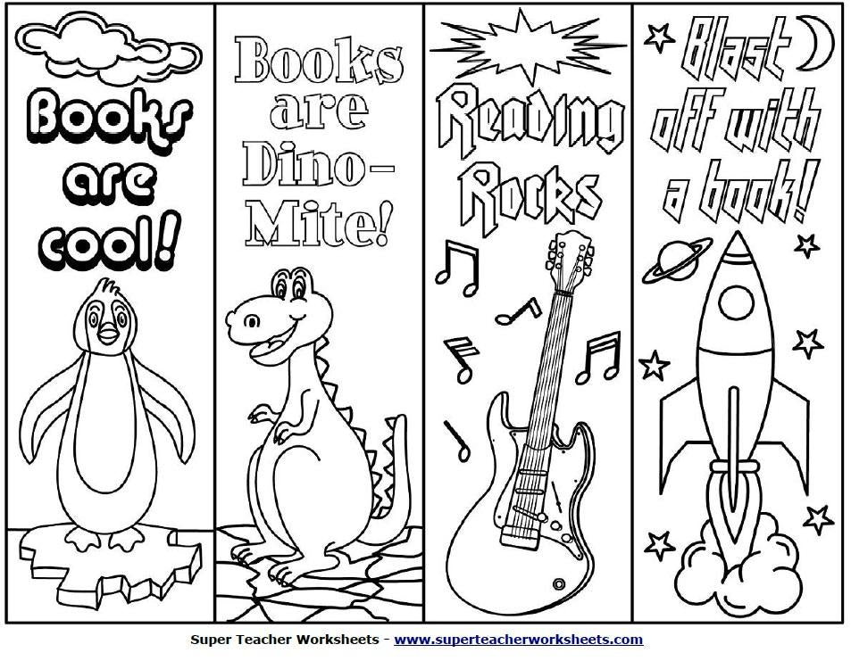 Free coloring pages reading and language arts style â