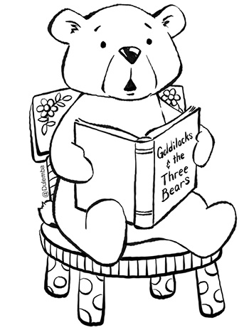 Coloring page tuesday