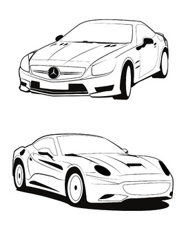 Cars coloring book l printable cars coloring pages for kids tpt